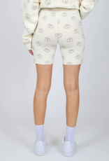 Brunette the Label Peace Sign Biker Short (FINAL SALE)