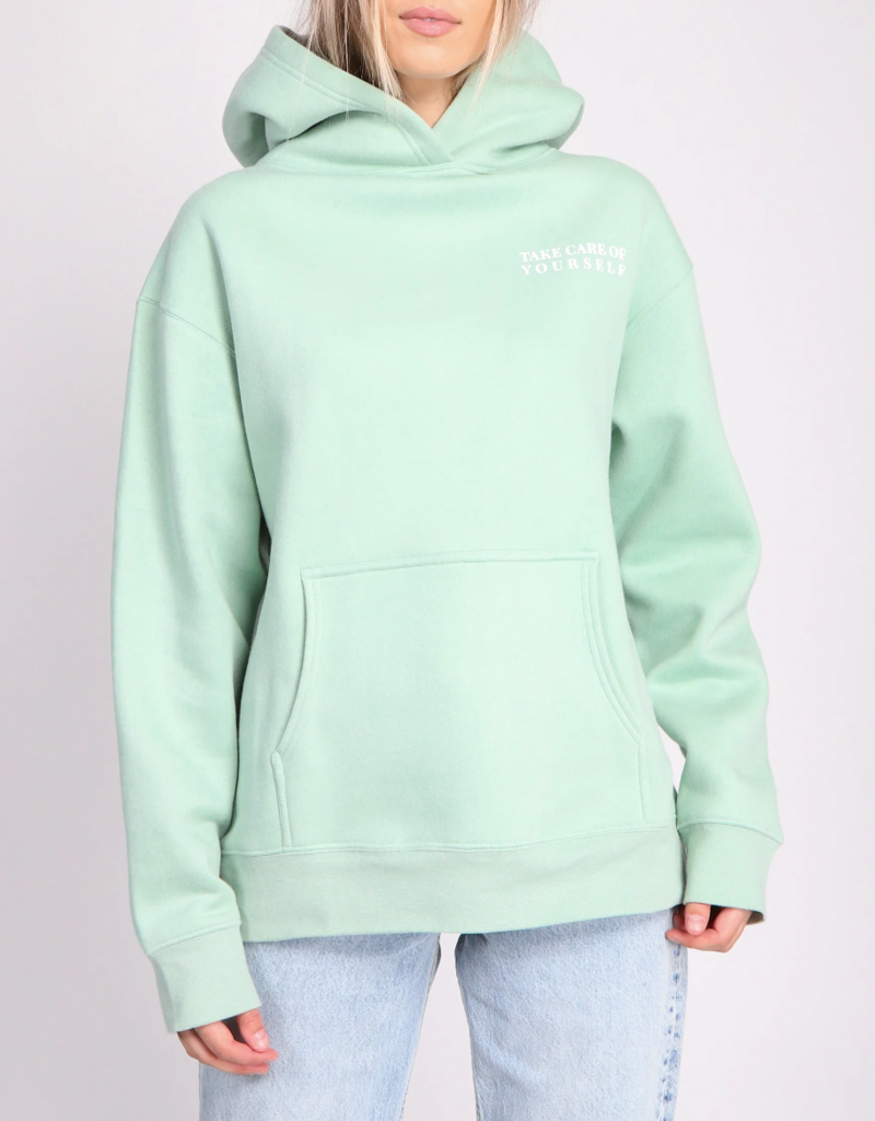 Brunette the Label Take Care Big Sister Hoodie