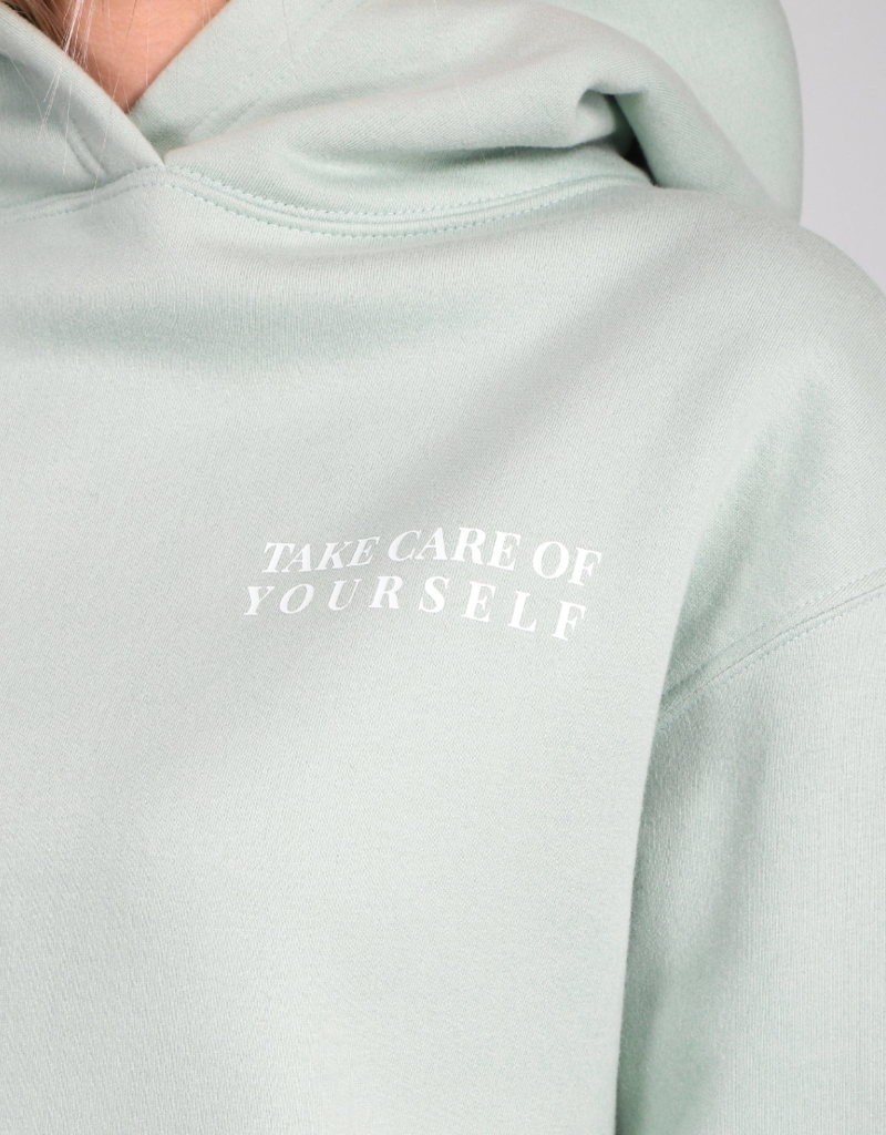 Brunette the Label Take Care Big Sister Hoodie