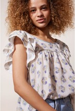 Louizon Momette Printed Sleeveless Blouse (FINAL SALE)