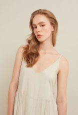 LAB Escarra Tiered Satin Maxi (FINAL SALE)