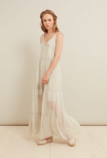 LAB Escarra Tiered Satin Maxi (FINAL SALE)