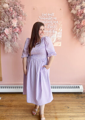 Kaffe Cala Cotton Dress *Only One Left - Size 6*