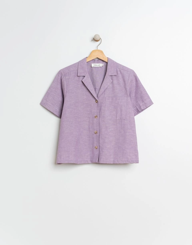 Indi and Cold Celio Cotton Chambray Shirt
