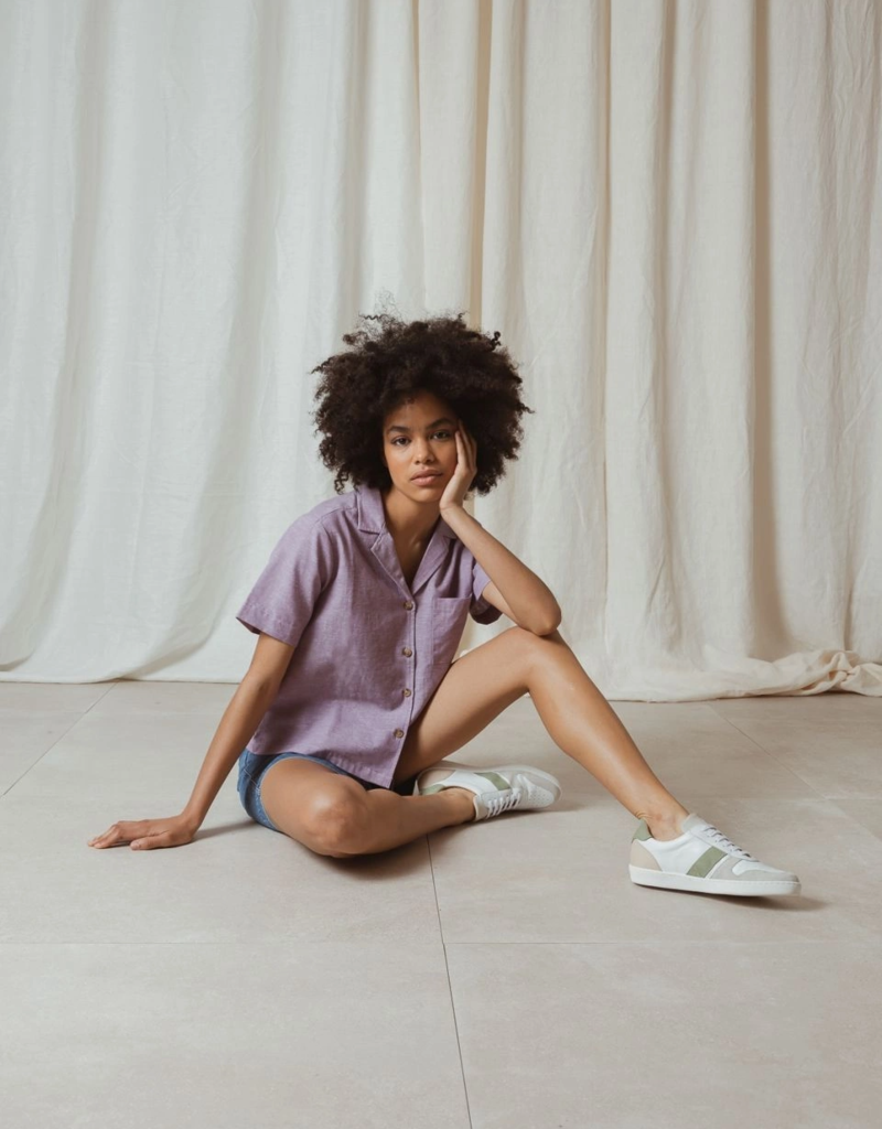 Indi and Cold Celio Cotton Chambray Shirt (FINAL SALE)