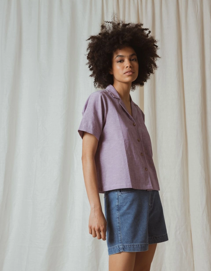 Indi and Cold Celio Cotton Chambray Shirt (FINAL SALE)