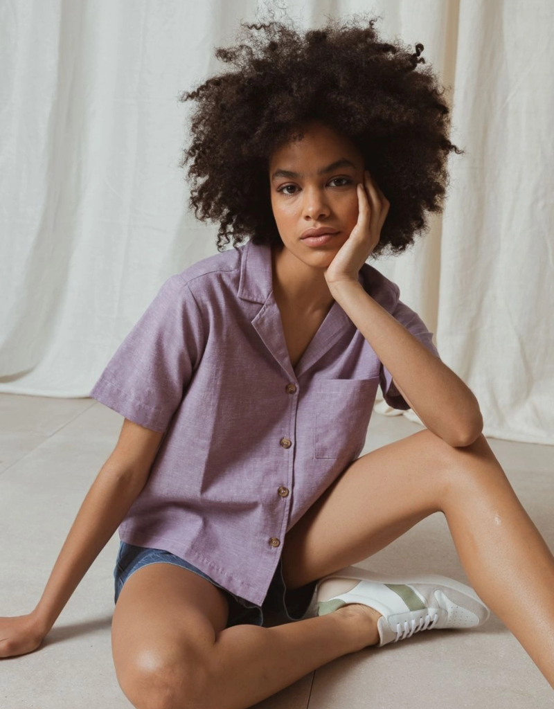 Indi and Cold Celio Cotton Chambray Shirt (FINAL SALE)