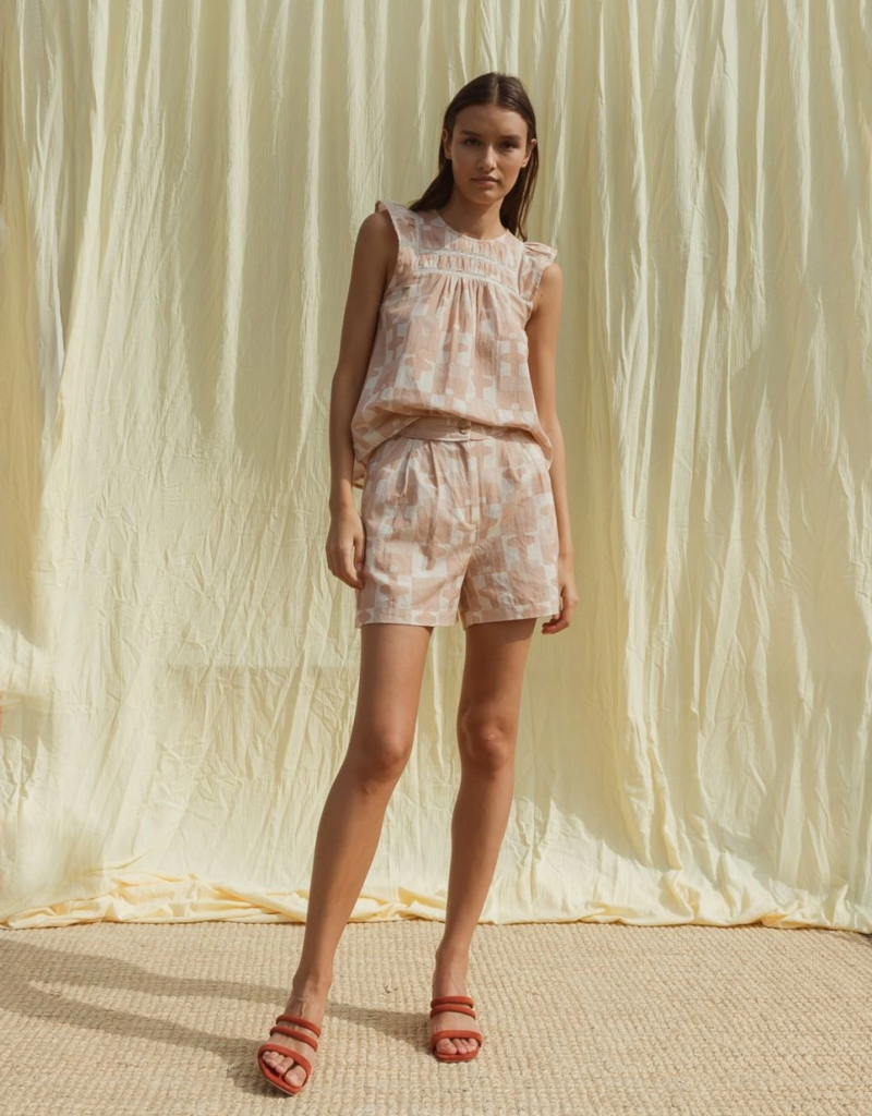 Indi and Cold Santana Pleated Short