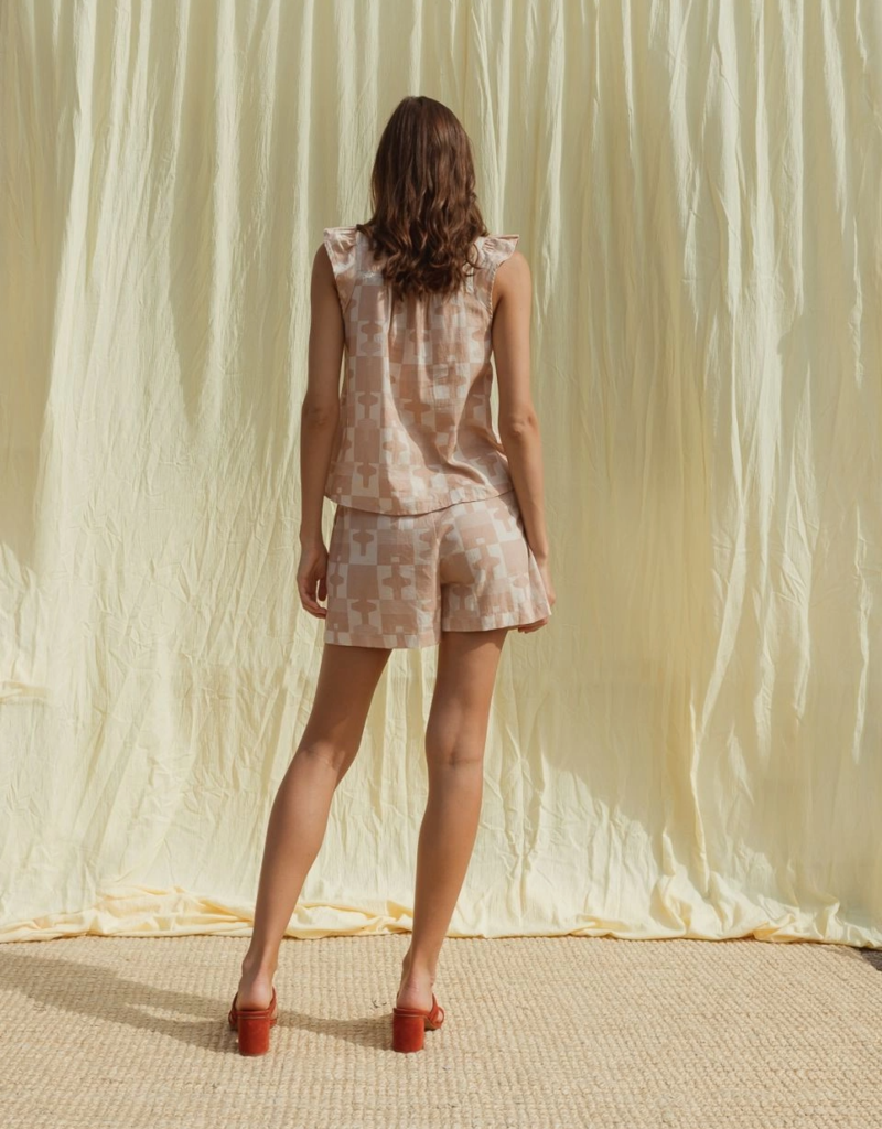 Indi and Cold Santana Pleated Short (FINAL SALE)