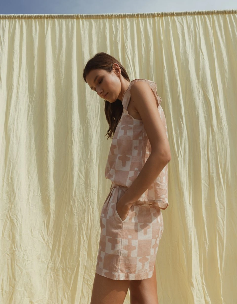 Indi and Cold Santana Pleated Short (FINAL SALE)