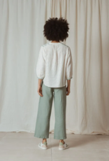 Indi and Cold Jimena Embroidered Cotton Blouse (FINAL SALE)