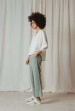 Indi and Cold Jimena Embroidered Cotton Blouse (FINAL SALE)