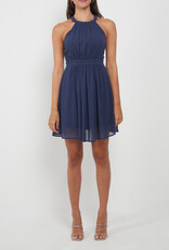 Angel Eye Elsie Dress in Navy