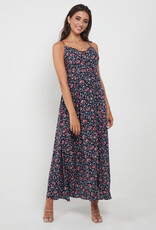 Angel Eye Wren Dress in Navy