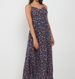 Angel Eye Wren Dress in Navy