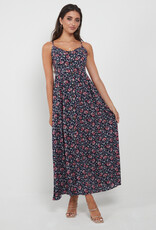 Angel Eye Wren Dress in Navy