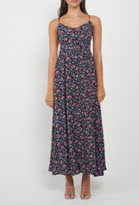 Angel Eye Wren Dress in Navy
