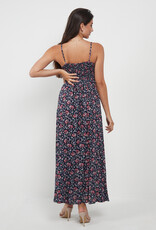 Angel Eye Wren Dress in Navy