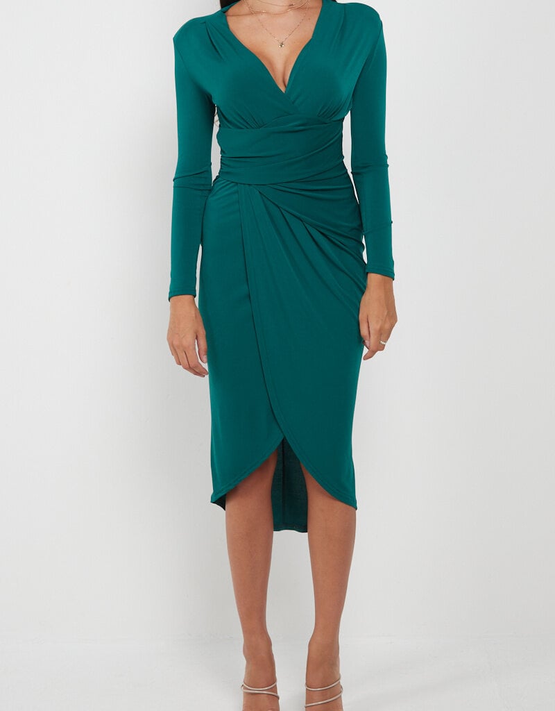 Angel Eye Corina Dress in Green (FINAL SALE)