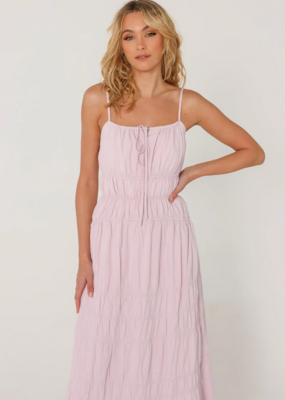 Lost in Lunar Whitney Shirred Waist Maxi Dress