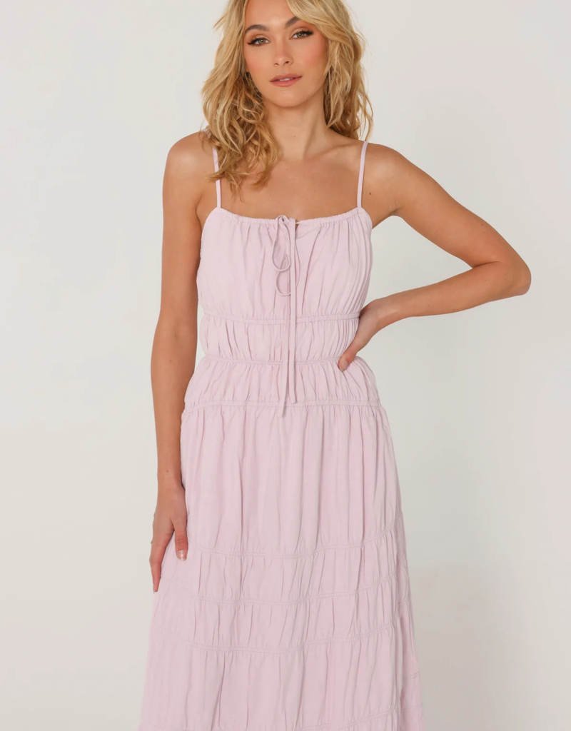Lost in Lunar Whitney Shirred Waist Maxi Dress (FINAL SALE)