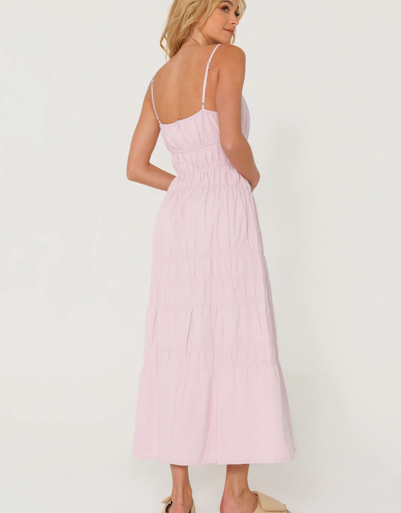 Lost in Lunar Whitney Shirred Waist Maxi Dress (FINAL SALE)