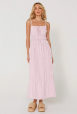 Lost in Lunar Whitney Shirred Waist Maxi Dress