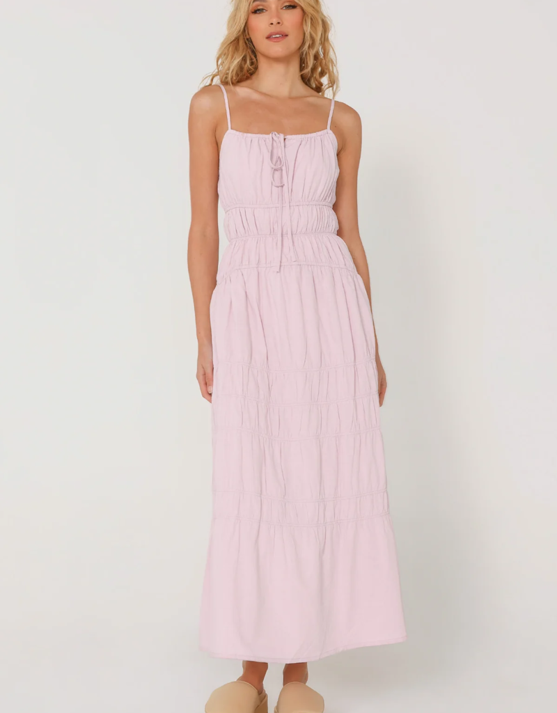 Lost in Lunar Whitney Shirred Waist Maxi Dress (FINAL SALE)