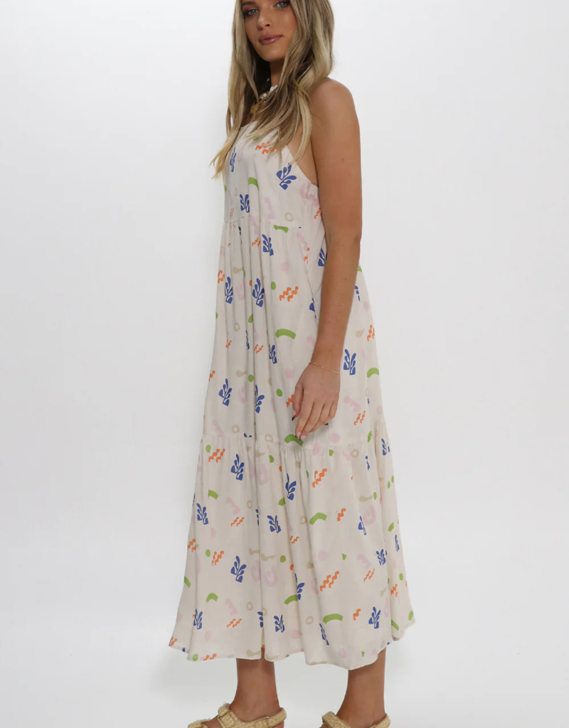 Lost in Lunar Lani Printed Maxi Dress