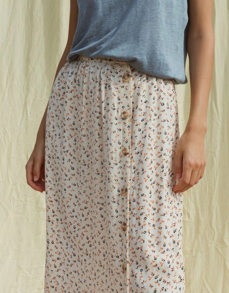 Indi and Cold Marisol Prairie Print Skirt