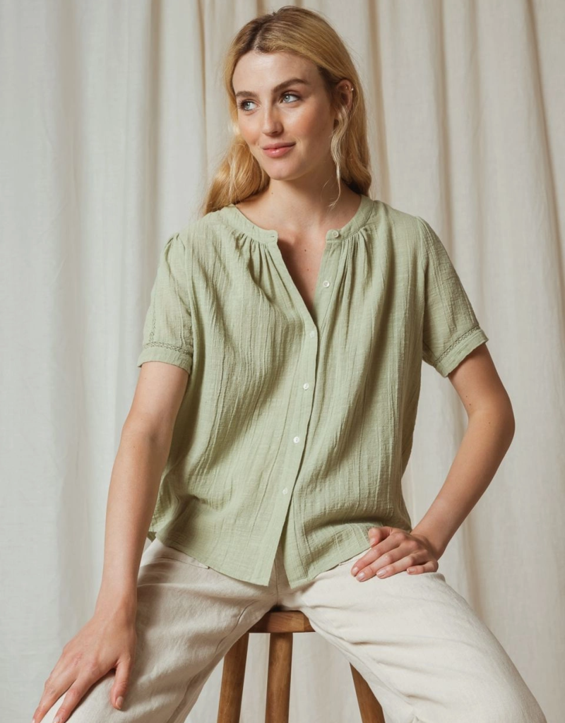 Indi and Cold Rey Boho Cotton Blouse