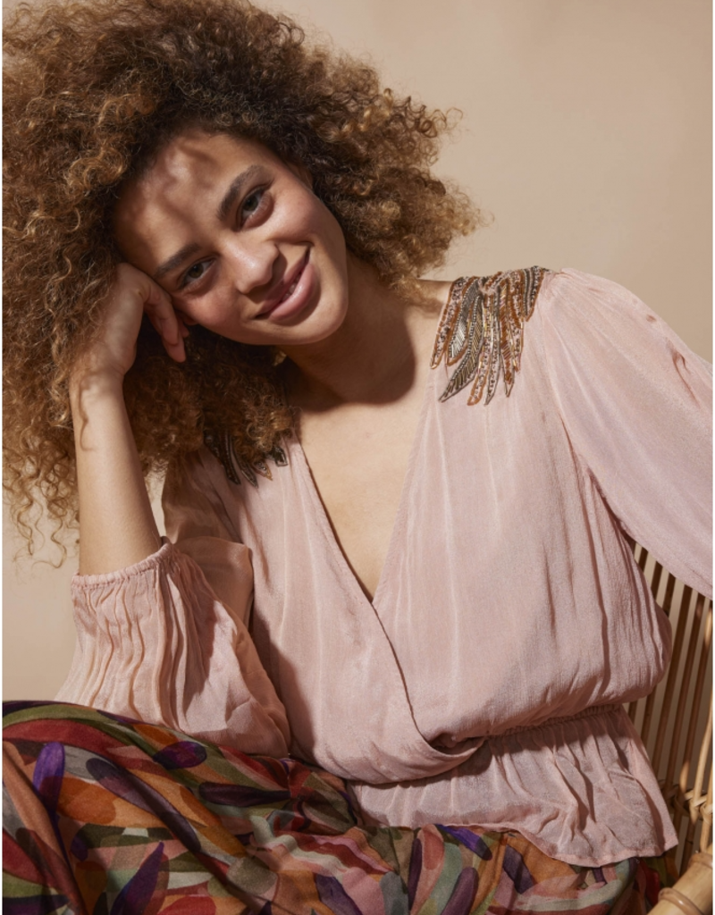 Louizon Arlette Embellished Blouse (FINAL SALE)