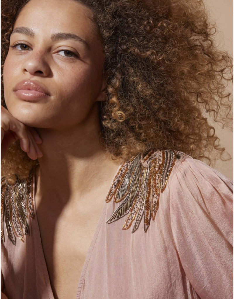 Louizon Arlette Embellished Blouse (FINAL SALE)