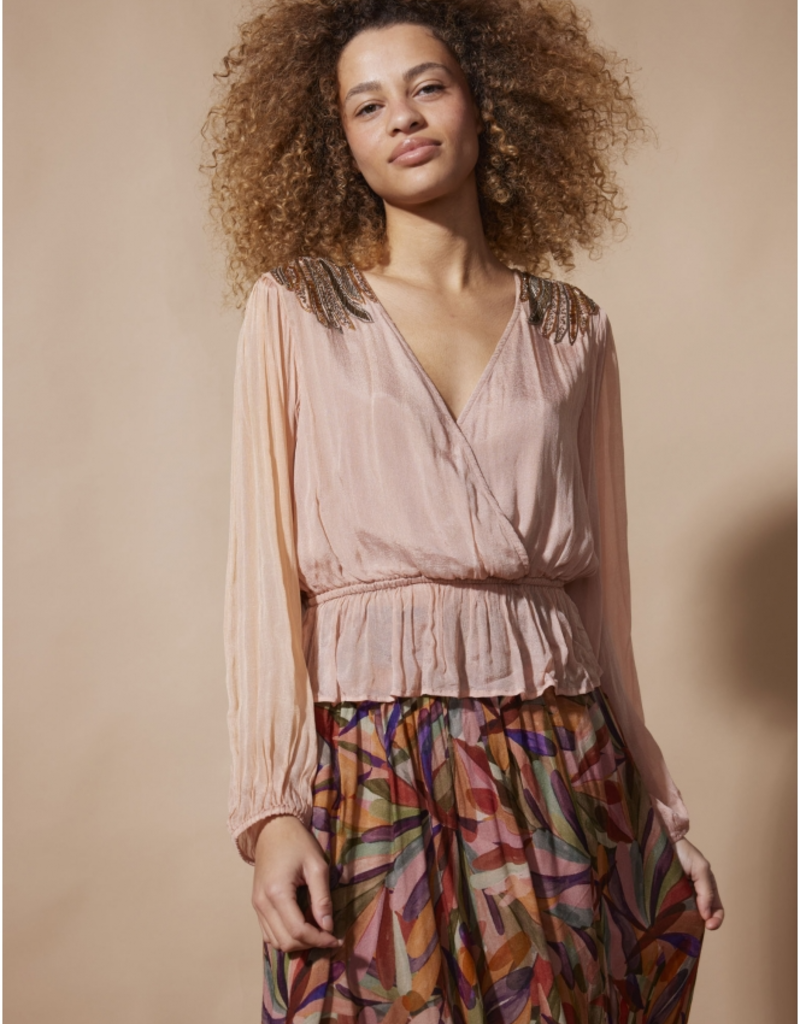 Louizon Arlette Embellished Blouse (FINAL SALE)