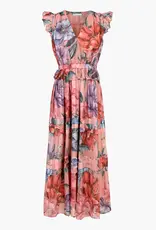 Adelyn Rae Emmie Surplice Maxi Dress