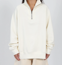 Brunette the Label NYBF Half-Zip Sweatshirt