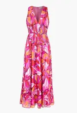 Adelyn Rae Loris Pleated Maxi Dress