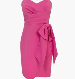 Adelyn Rae Ciny Bow Front Strapless Mini Dress *Only One Left - Small*