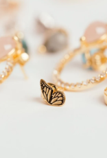 Haiku Lane Tiny Butterfly Stud Earrings