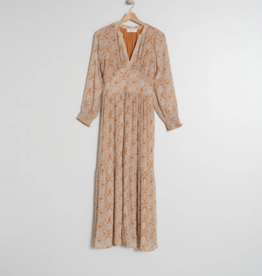 Indi and Cold Darrah Printed Midi Dress *XS, SMALL**