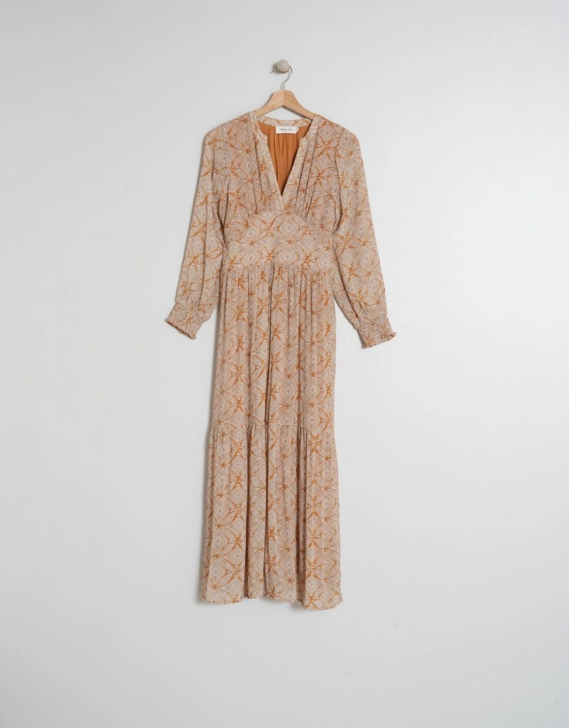 Indi and Cold Darrah Printed Midi Dress (FINAL SALE)