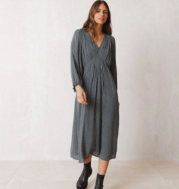 Indi and Cold Dahlia Printed Midi Dress *Medium & Large Left*