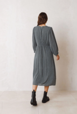 Indi and Cold Dahlia Printed Midi Dress (FINAL SALE)