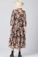 Saltwater Luxe Deklan Dark Floral Maxi (FINAL SALE)
