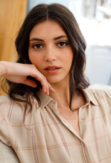 Indi and Cold Jonah Flowy Checkered Shirt (FINAL SALE)