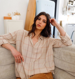 Indi and Cold Jonah Flowy Checkered Shirt *XS & Large*