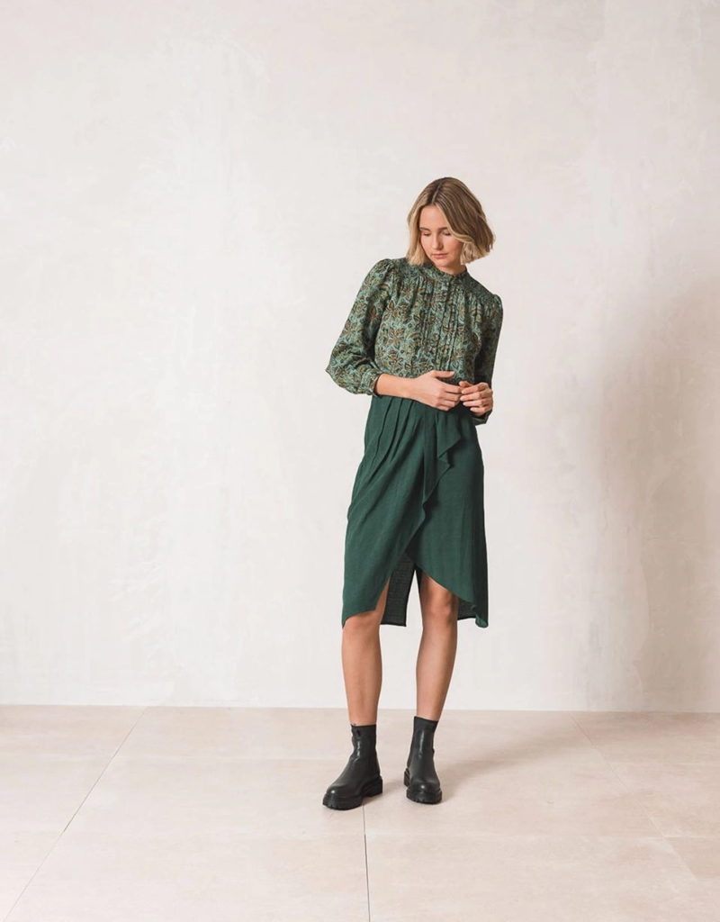 Indi and Cold India Pleated Waist Skirt (FINAL SALE)