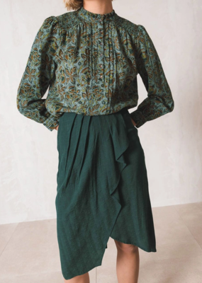Indi and Cold India Pleated Waist Skirt *Only One Left - Large*
