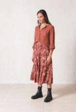 Indi and Cold Franka Pleated Waist Skirt