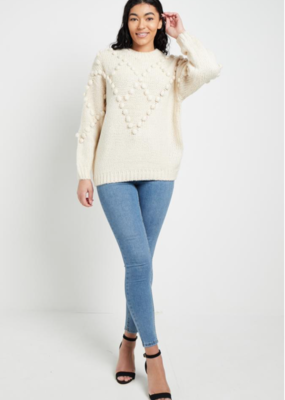 Angel Eye Maya Pom-Pom Jumper